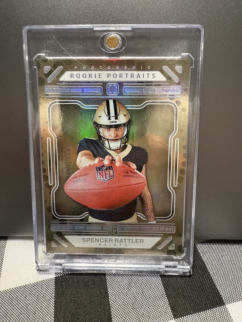 2024 Panini Photogenic - Rookie Portrait Spencer Rattler #153 Silver /150 (RC)